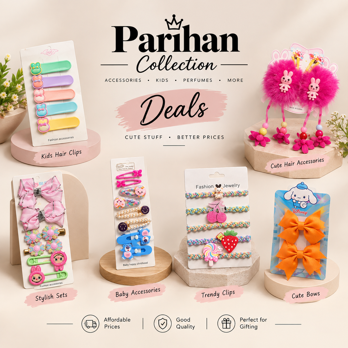 Girls Hair Accessories Mega Deal