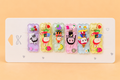 Colorful Transparent Cartoon Hair Clip Set (6 Pcs)