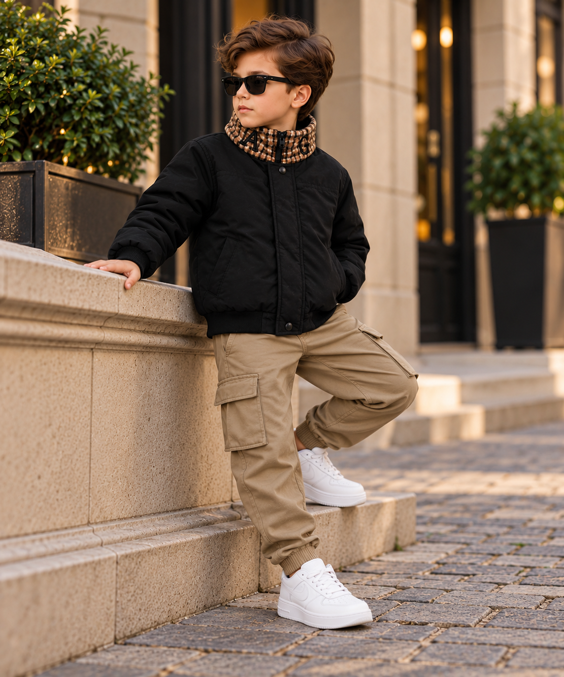Boys Jacket Black