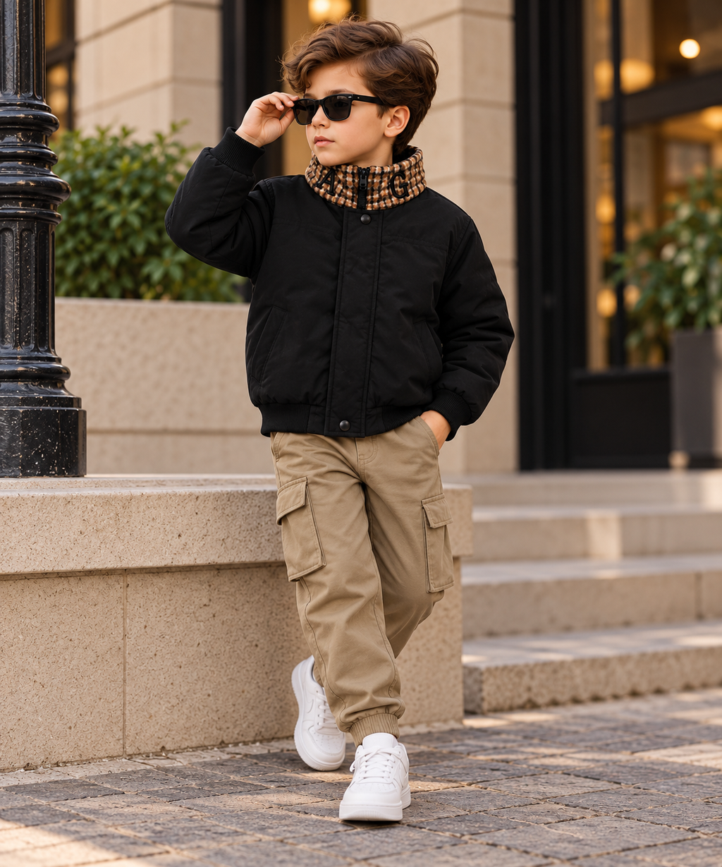 Boys Jacket Black