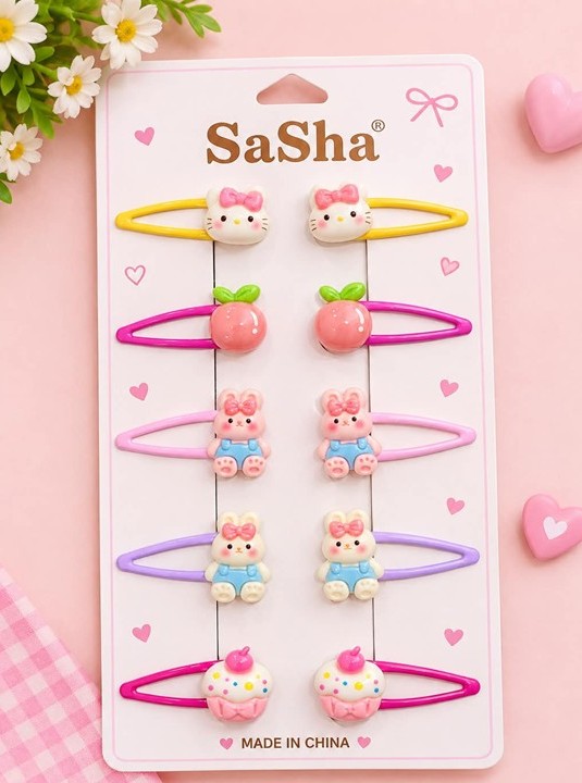 Tick tack Character Pins