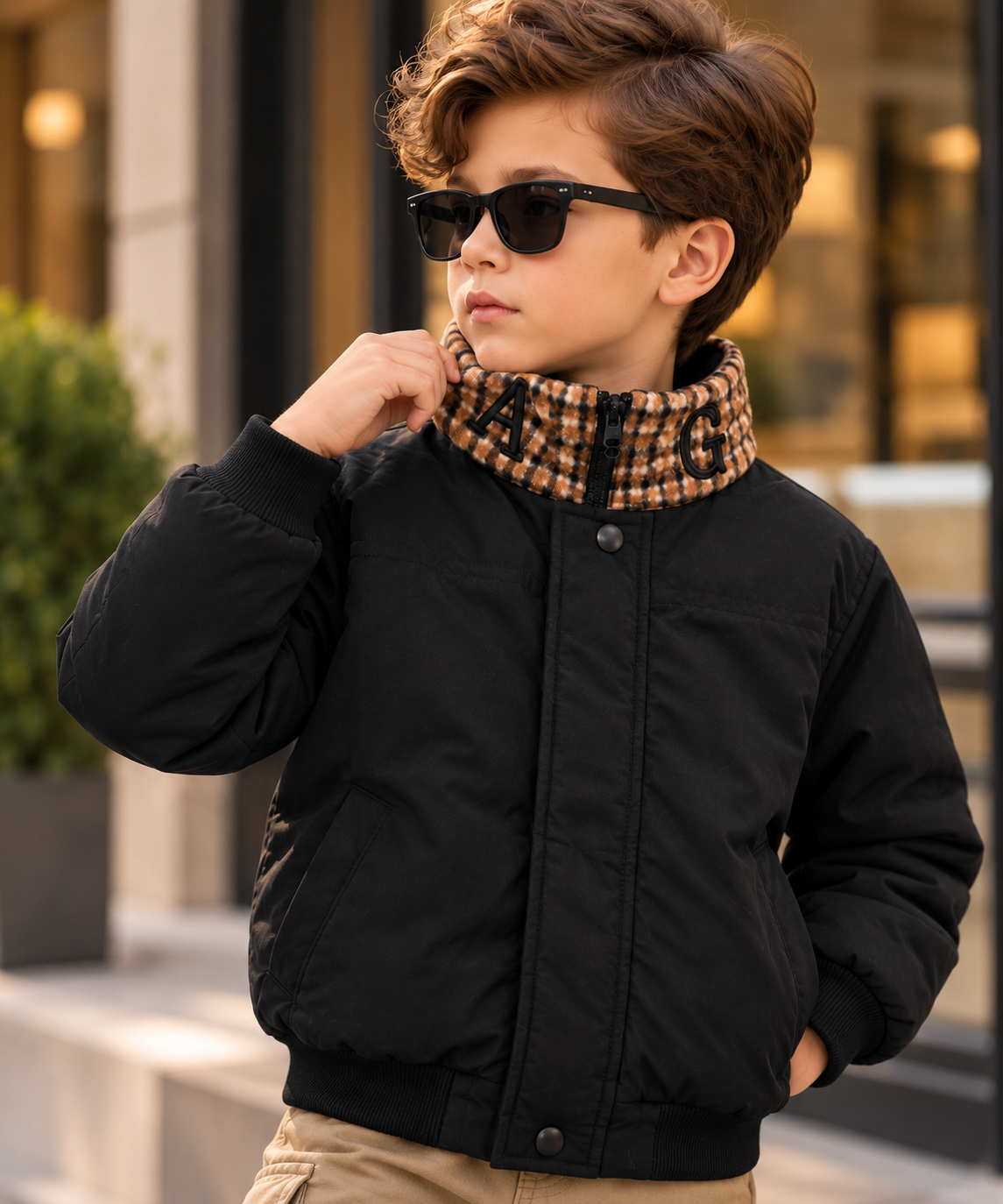Boys Jacket Black