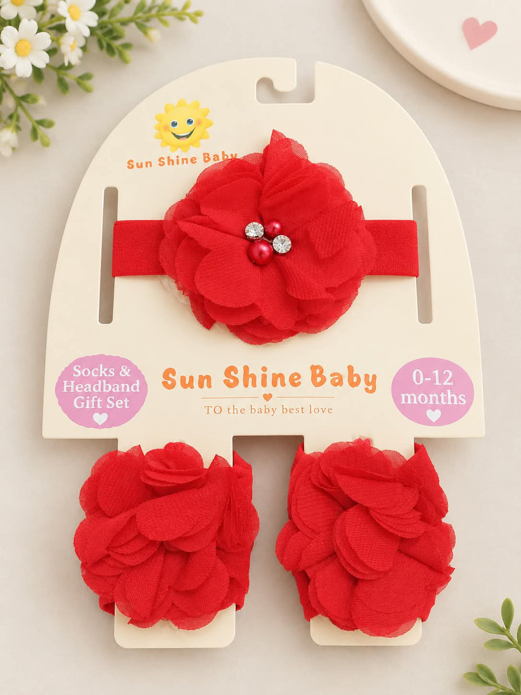 Baby Head Band and Socket Set