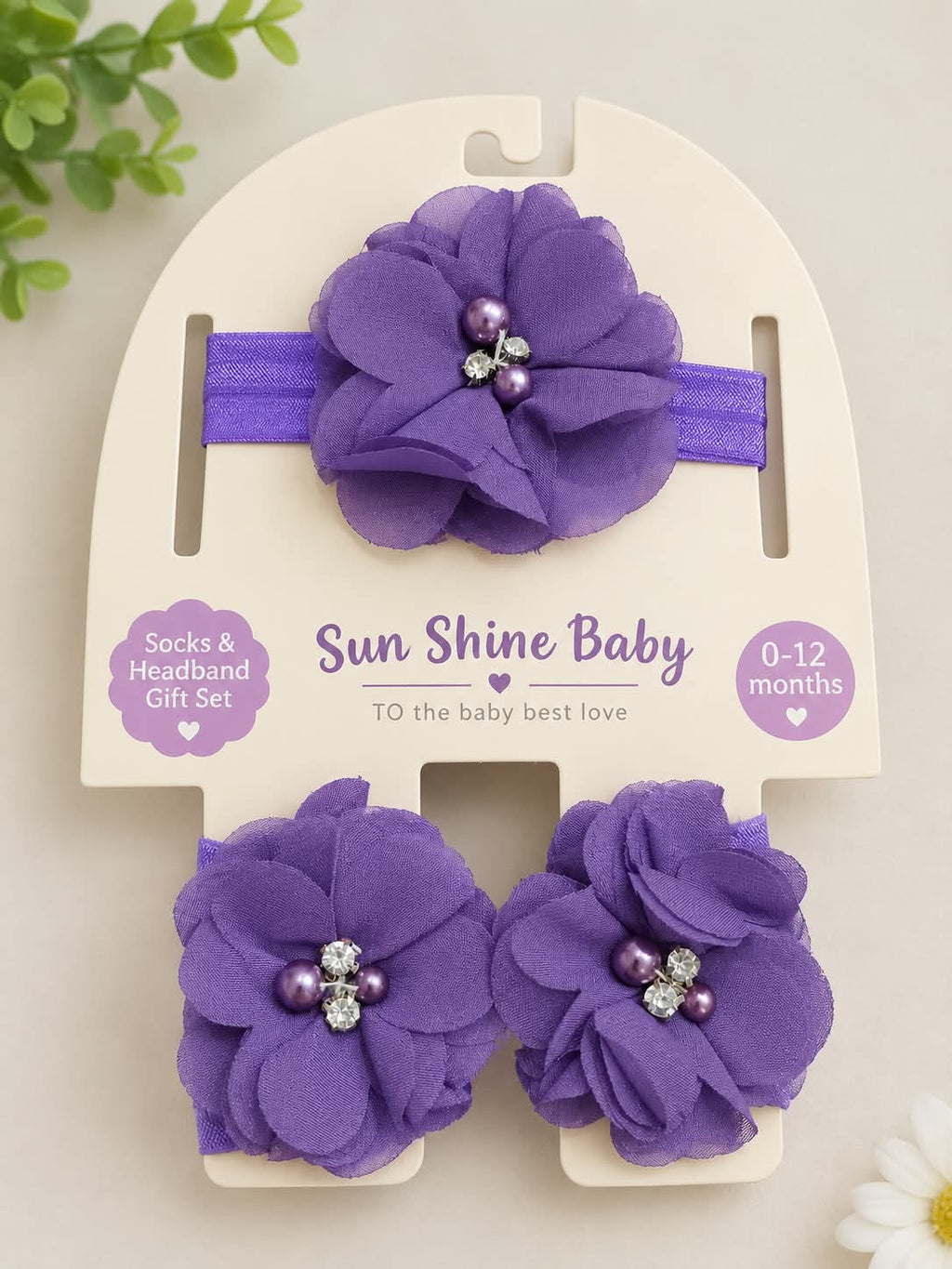 Baby Head Band and Socket Set