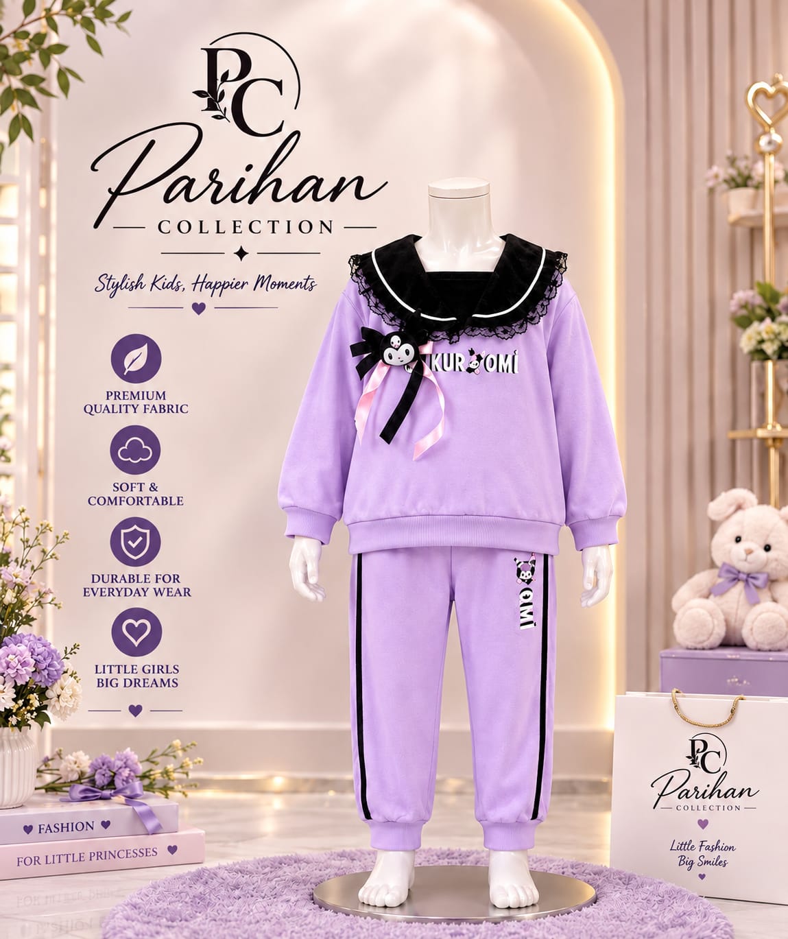 Kuromi Kids Suit