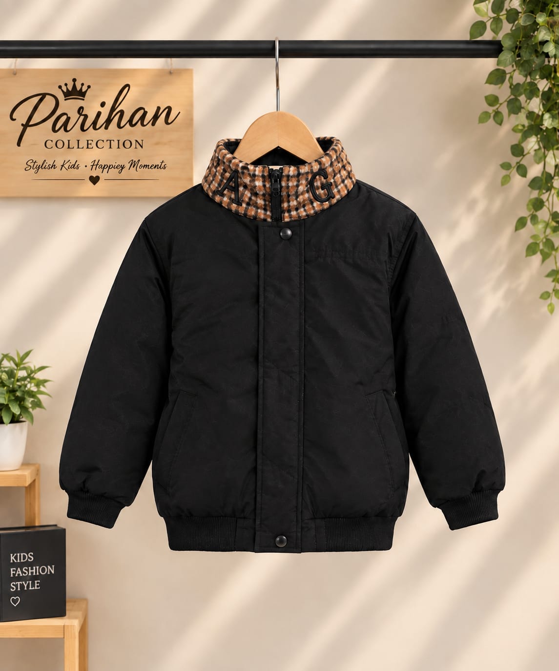 Boys Jacket Black